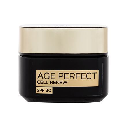 L'Oréal Paris Age Perfect Cell Renew Day Cream SPF30 dámský denní pleťový krém proti vráskám s uv ochranou 50 ml pro ženy