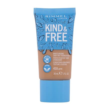 Rimmel London Kind & Free Skin Tint Foundation hydratační make-up 30 ml odstín 410 Latte
