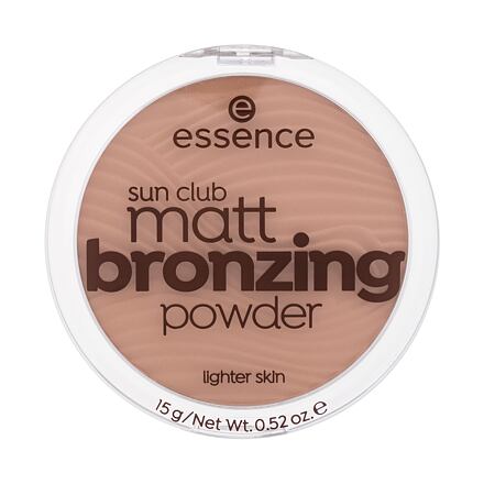 Essence Sun Club Matt Bronzing Powder matující bronzer 15 g odstín 01 natural
