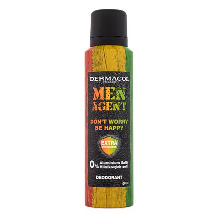 Dermacol Men Agent Don´t Worry Be Happy pánský osvěžující deodorant s citrusovou vůní 150 ml pro muže