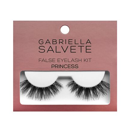 Gabriella Salvete False Eyelash Kit Princess dámské sada: umělé řasy 1 pár + lepidlo na řasy 1 g