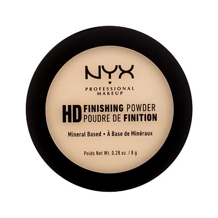 NYX Professional Makeup High Definition Finishing Powder minerální pudr 8 g odstín 02 Banana