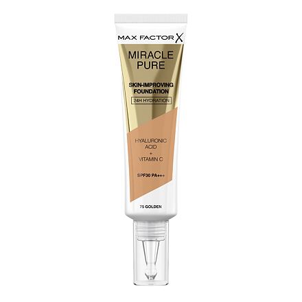 Max Factor Miracle Pure Skin-Improving Foundation SPF30 pečující hydratační make-up 30 ml odstín 75 Golden