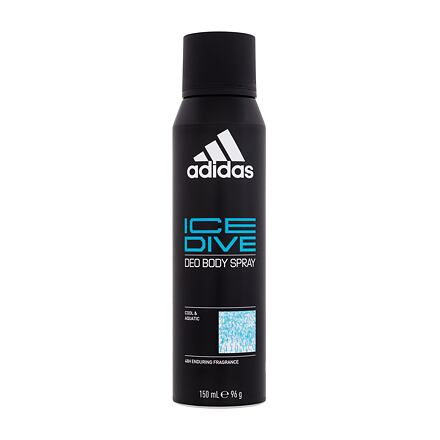 Adidas Ice Dive Deo Body Spray 48H pánský deodorant ve spreji bez obsahu hliníku 150 ml pro muže