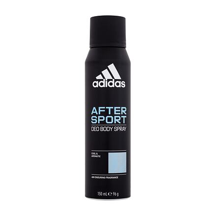 Adidas After Sport Deo Body Spray 48H pánský deodorant ve spreji bez obsahu hliníku 150 ml pro muže