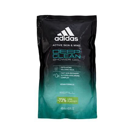 Adidas Deep Clean pánský sprchový gel s exfoliačním účinkem 400 ml pro muže