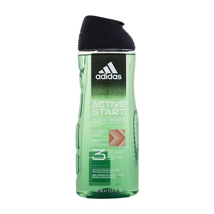 Adidas Active Start Shower Gel 3-In-1 pánský sprchový gel 400 ml pro muže