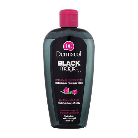 Dermacol Black Magic Detoxifying dámská micelární voda s detoxikačním účinkem 200 ml pro ženy