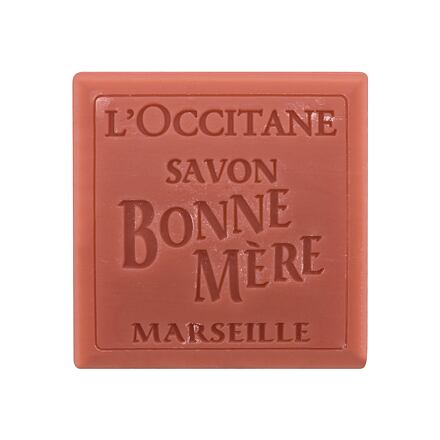 L'Occitane Bonne Mère Soap Rhubarb & Basil dámské tuhé mýdlo 100 g pro ženy