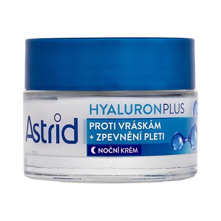 Astrid Hyaluron 3D Antiwrinkle & Firming Night Cream dámský zpevnující noční krém proti vráskám 50 ml pro ženy