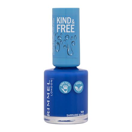 Rimmel London Kind & Free lak na nehty 8 ml odstín modrá