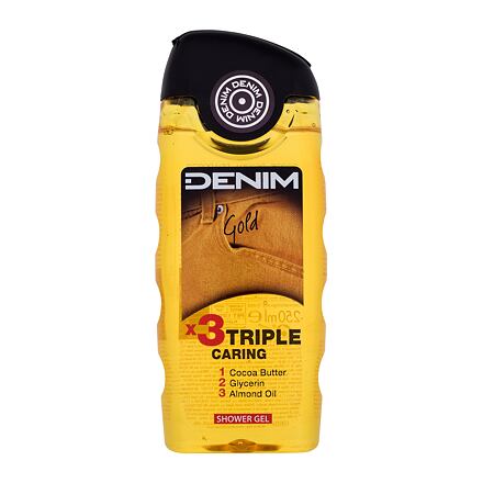 Denim Gold pánský sprchový gel 250 ml pro muže