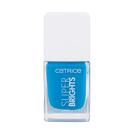 Catrice Super Brights Nail Polish lak na nehty s vysokým leskem v zářivých barvách 10.5 ml odstín modrá