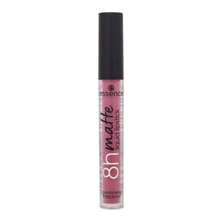 Essence 8h Matte Liquid Lipstick dámská matná tekutá rtěnka s dlouhotrvajícím efektem 2.5 ml odstín růžová