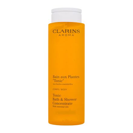 Clarins Aroma Tonic Bath & Shower Concentrate dámský povzbuzující sprchový gel s esenciálními oleji 200 ml pro ženy