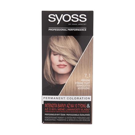 Syoss Permanent Coloration dámská permanentní barva na vlasy 50 ml odstín blond pro ženy
