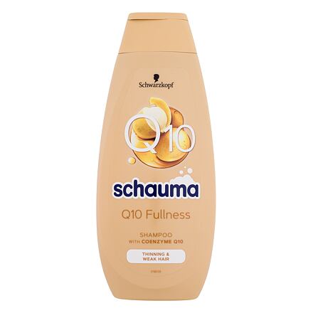 Schwarzkopf Schauma Q10 Fullness Shampoo dámský posilující šampon pro oslabené a jemné vlasy 400 ml pro ženy