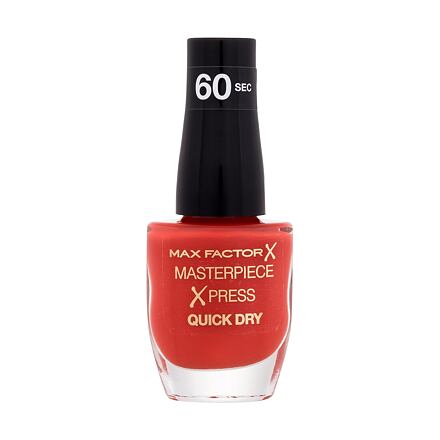 Max Factor Masterpiece Xpress Quick Dry rychleschnoucí lak na nehty 8 ml odstín korálová