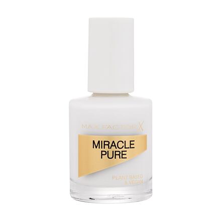 Max Factor Miracle Pure pečující lak na nehty 12 ml odstín bílá