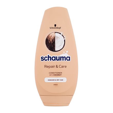 Schwarzkopf Schauma Repair & Care Conditioner dámský kondicionér s kokosem pro poškozené a suché vlasy 250 ml pro ženy