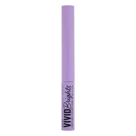 NYX Professional Makeup Vivid Brights dámská zářivě barevná oční linka 2 ml odstín fialová