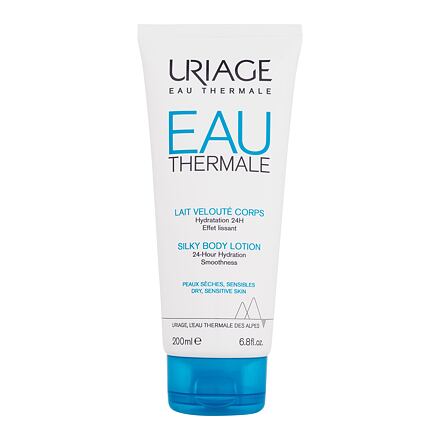 Uriage Eau Thermale Silky Body Lotion unisex hydratační tělové mléko pro suchou a citlivou pokožku 200 ml unisex