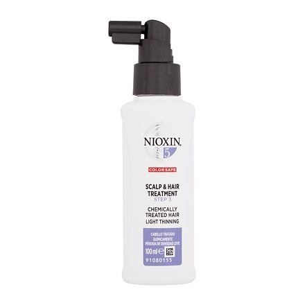 Nioxin System 5 Scalp & Hair Treatment dámská bezoplachová péče pro chemicky ošetřené řídnoucí vlasy 100 ml pro ženy