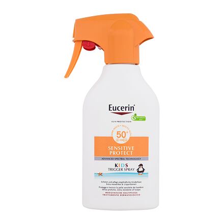 Eucerin Sun Kids Sensitive Protect Sun Spray SPF50+ dětský voděodolný sprej na opalování 250 ml
