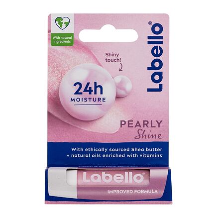 Labello Pearly Shine 24h Moisture Lip Balm dámský hydratační balzám na rty s jemným zbarvením 4.8 g