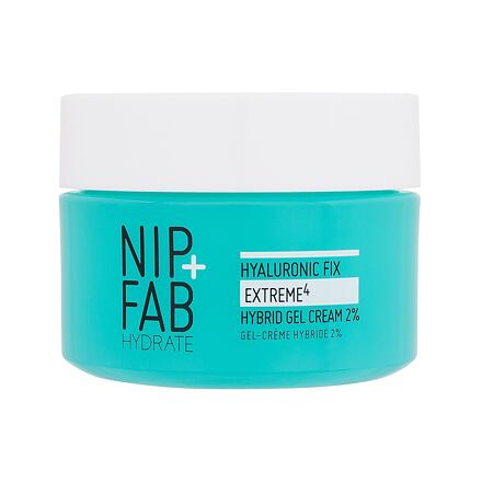 NIP+FAB Hydrate Hyaluronic Fix Extreme⁴ Hybrid Gel Cream 2% dámský hydratační pleťový gelový krém 50 ml pro ženy