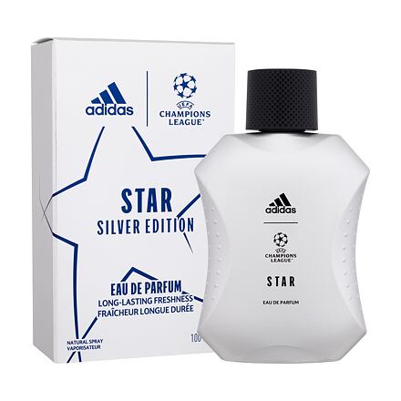 Adidas UEFA Champions League Star Silver Edition pánská parfémovaná voda 100 ml pro muže