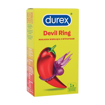 Durex Devil Ring vibrační erekční kroužek odstín růžová pro muže