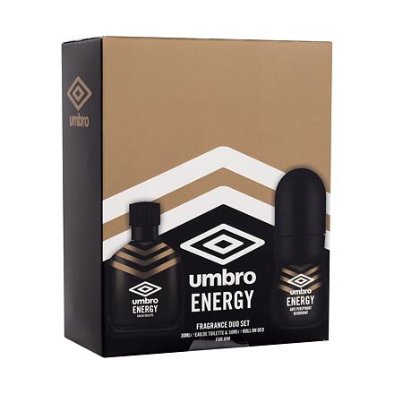 UMBRO Energy pánská dárková sada toaletní voda 30 ml + antiperspirant 50 ml pro muže