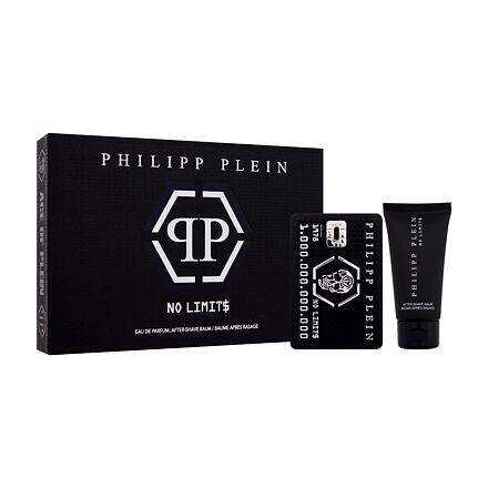 Philipp Plein No Limit$ pánská dárková sada parfémovaná voda 50 ml + balzám po holení 50 ml pro muže