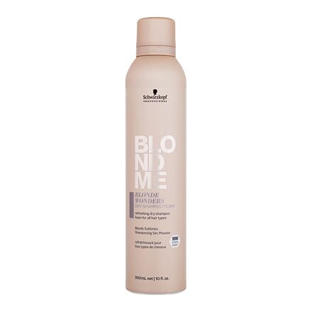 Schwarzkopf Professional Blond Me Blonde Wonders Dry Shampoo Foam dámský suchý pěnový šampon pro blond vlasy 300 ml pro ženy