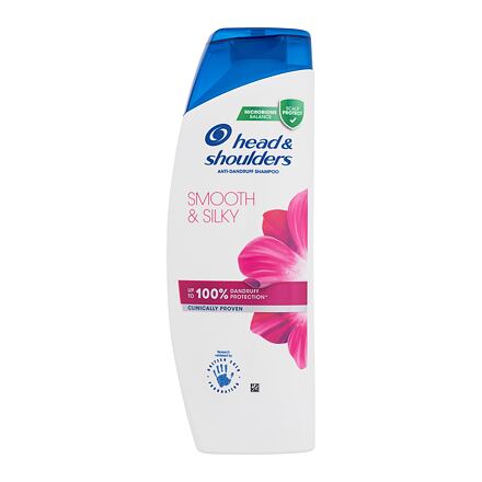 Head & Shoulders Smooth & Silky Anti-Dandruff dámský šampon proti lupům s květinově-ovocnou vůní 400 ml pro ženy