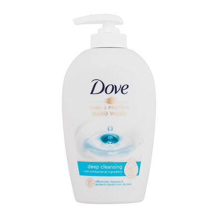 Dove Care & Protect Deep Cleansing Hand Wash dámské tekuté mýdlo na ruce s antibakteriálním účinkem 250 ml pro ženy