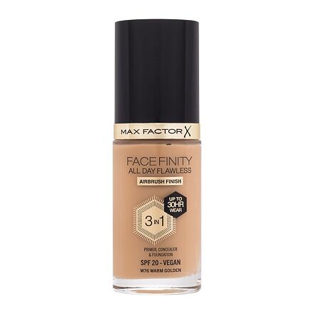 Max Factor Facefinity All Day Flawless SPF20 tekutý make-up s uv ochranou 30 ml odstín w76 warm golden