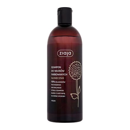 Ziaja Sunflower Shampoo dámský šampon pro barvené vlasy 500 ml pro ženy