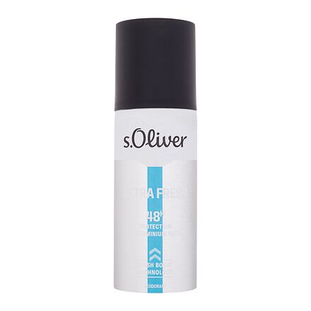 s.Oliver Extra Fresh pánský deodorant ve spreji bez obsahu hliníku 150 ml pro muže
