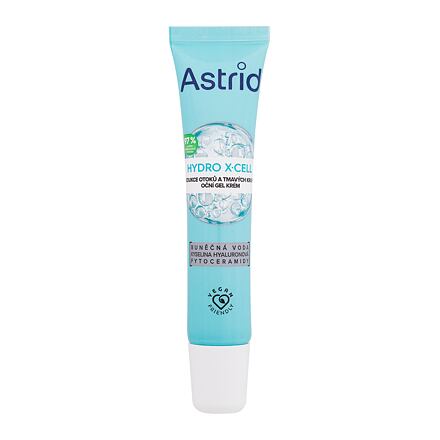 Astrid Hydro X-Cell Eye Gel Cream hydratační oční gel krém 15 ml pro ženy