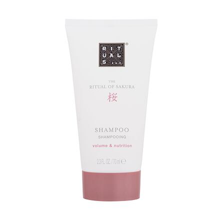 Rituals The Ritual Of Sakura Volume & Nutrition dámský vyživující šampon pro objem vlasů 70 ml pro ženy