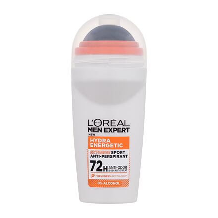 L'Oréal Paris Men Expert Hydra Energetic Sport Extreme pánský antiperspirant deodorant roll-on 50 ml pro muže