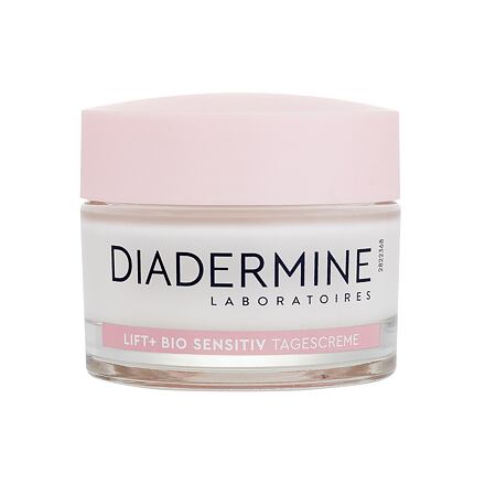 Diadermine Lift+ Bio Sensitiv Anti-Age Day Cream dámský omlazující krém pro citlivou pleť 50 ml pro ženy poškozená krabička