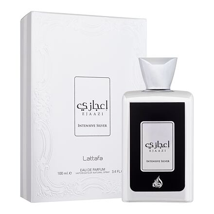 Lattafa Ejaazi Intensive Silver unisex parfémovaná voda 100 ml unisex poškozená krabička