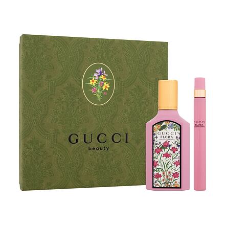 Gucci Flora Gorgeous Gardenia dámská dárková sada parfémovaná voda 50 ml + parfémovaná voda 10 ml pro ženy