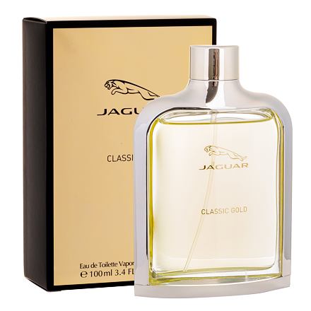 Jaguar Classic Gold pánská toaletní voda 100 ml pro muže
