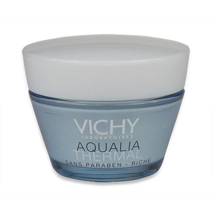 Vichy Aqualia Thermal Rich dámský hydratační krém pro suchou a velmi suchou pleť 50 ml pro ženy poškozená krabička