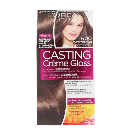 L'Oréal Paris Casting Creme Gloss dámská barva na vlasy 48 ml odstín hnědá pro ženy