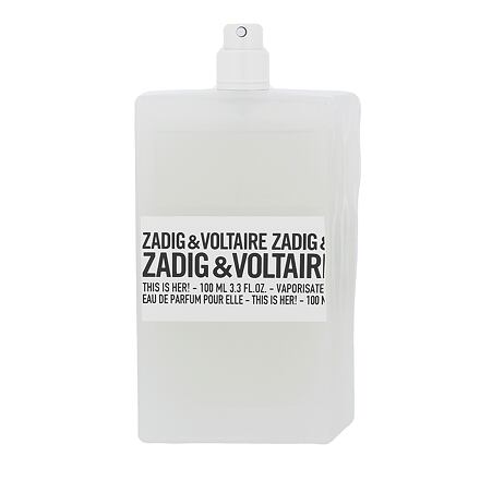 Zadig & Voltaire This is Her! dámská parfémovaná voda 100 ml tester pro ženy